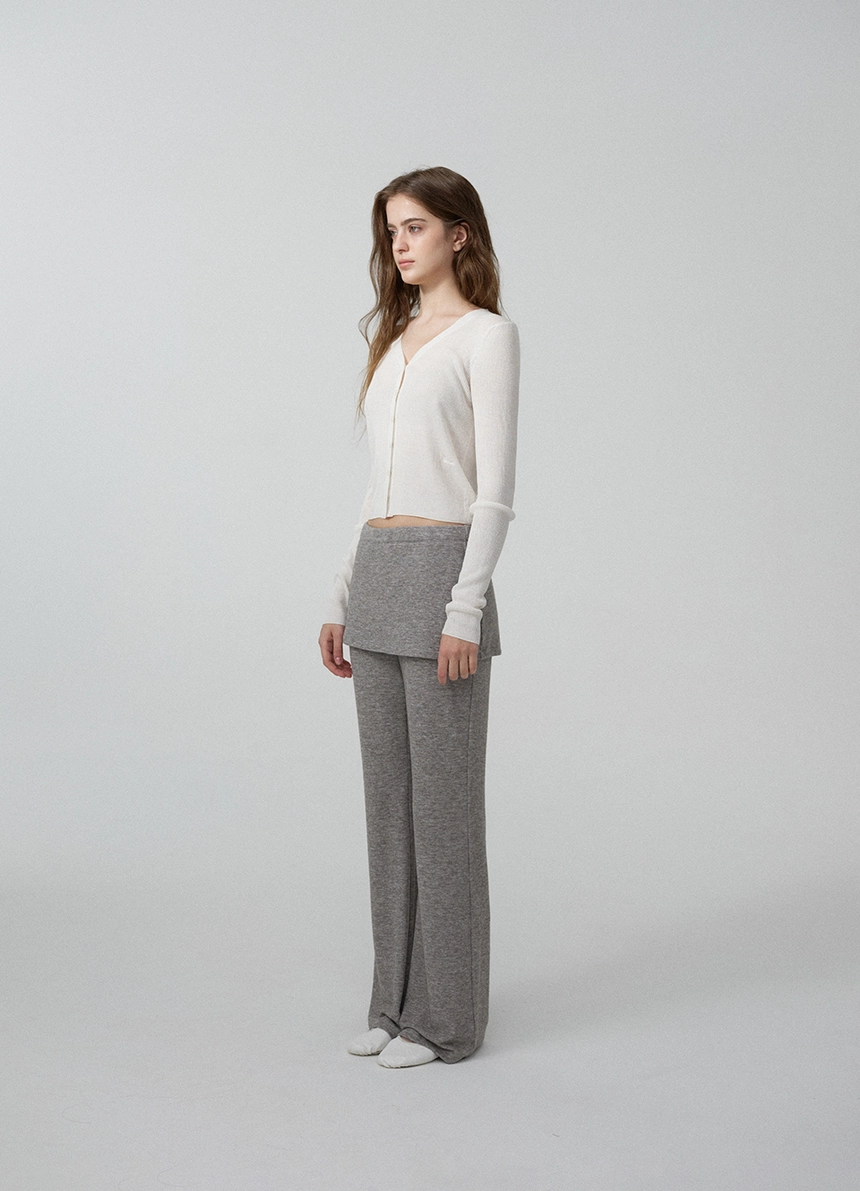 Ron Layered Skirt Pants_Melange Grey_02.jpg