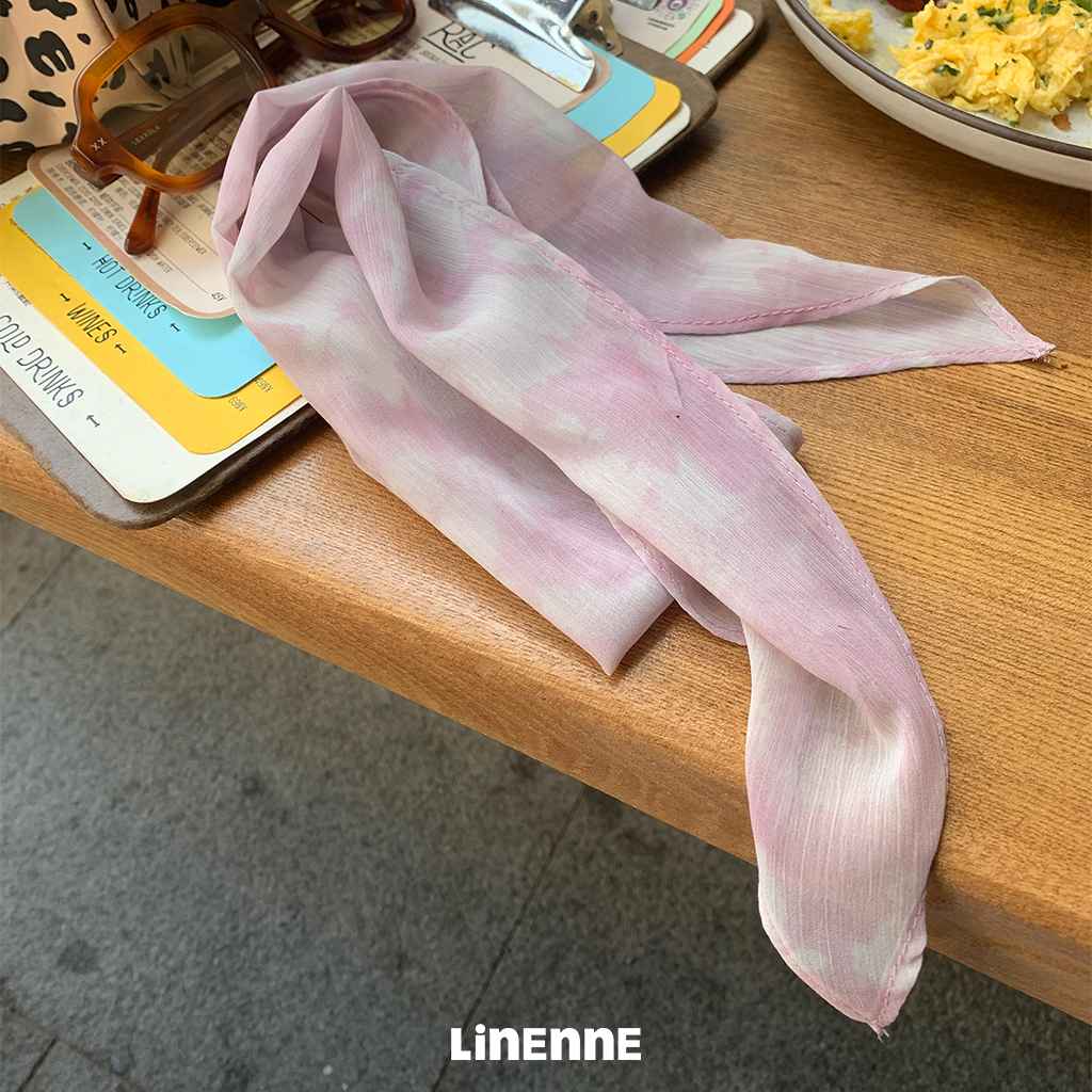 Rosé scarf (pink)