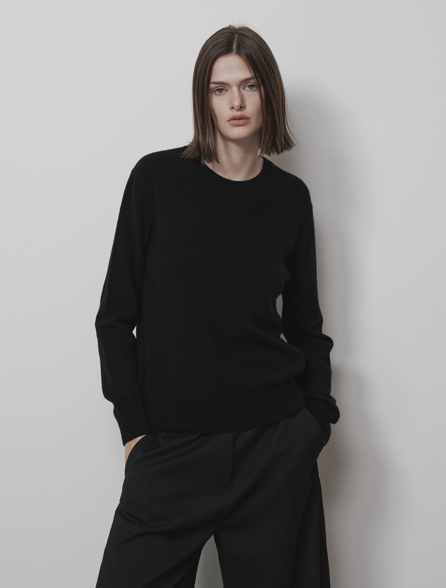 トップス OHESHIO cashmere dot knit oheshio] CASHMERE DOT KNIT /追跡付