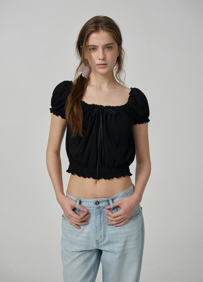 Rudy Shirring Puff Top_Black_10.jpg