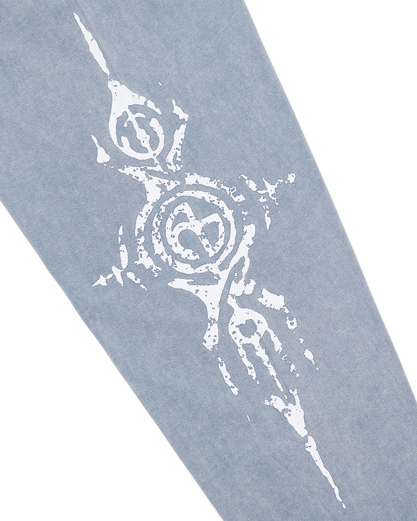 Tシャツ・カットソー NOMANUAL S.G WASHED LONG SLEEVE TEE 5FT1004 S.G WASHED LONG SLEEVE TEE - WASHED BLUE | ファッション通販