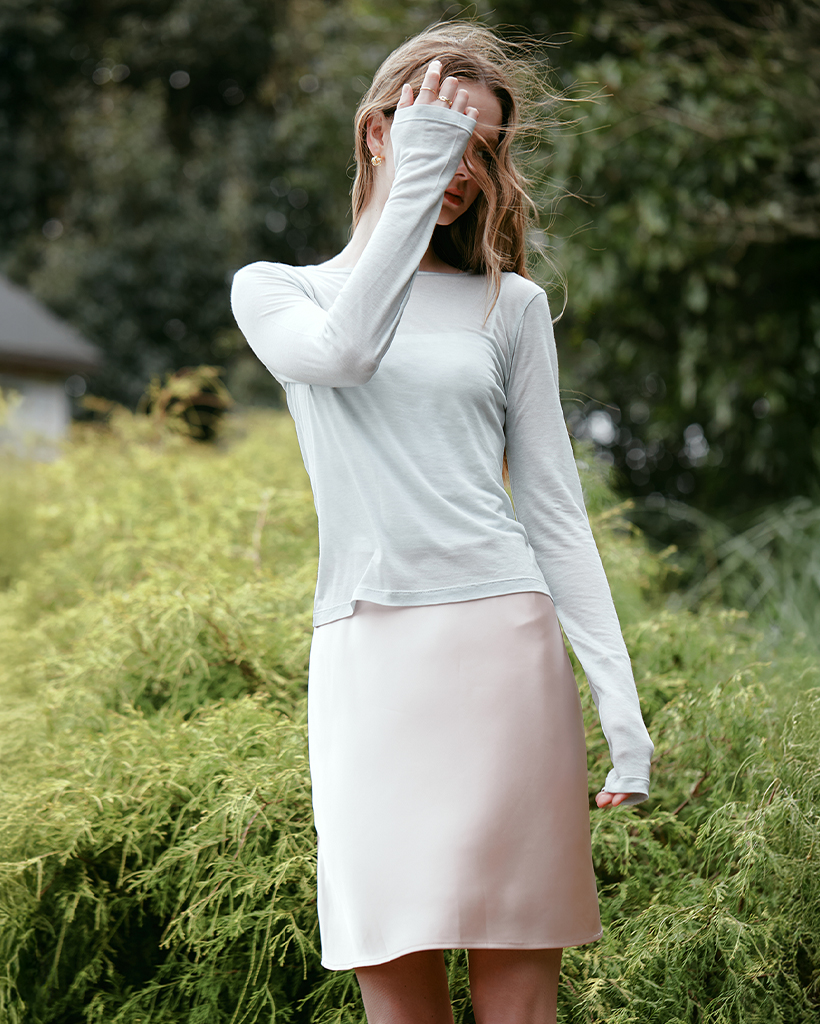 Lenina ♥ SIENNA see-through T-shirt /追跡付 SIENNA see-through T-shirt_MINT | ファッション通販サイト NUGU