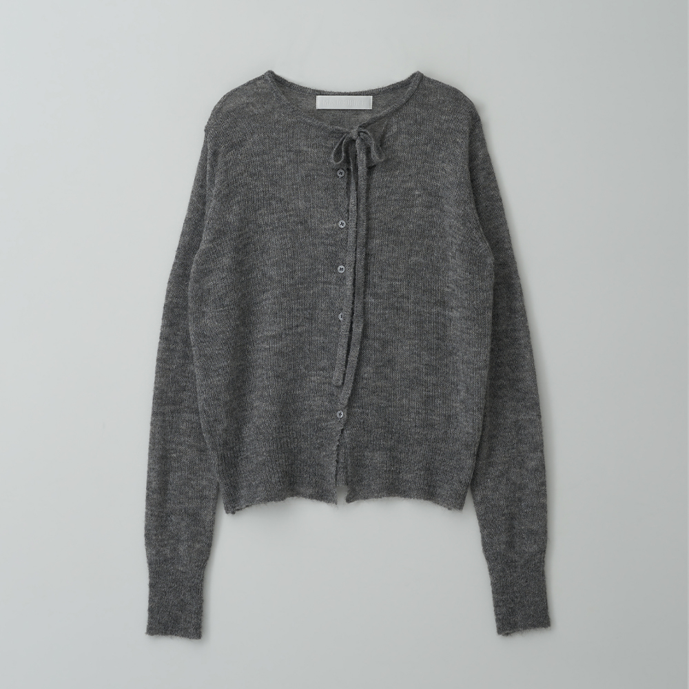 [Influencer pick] STRING CARDIGAN_GREY
