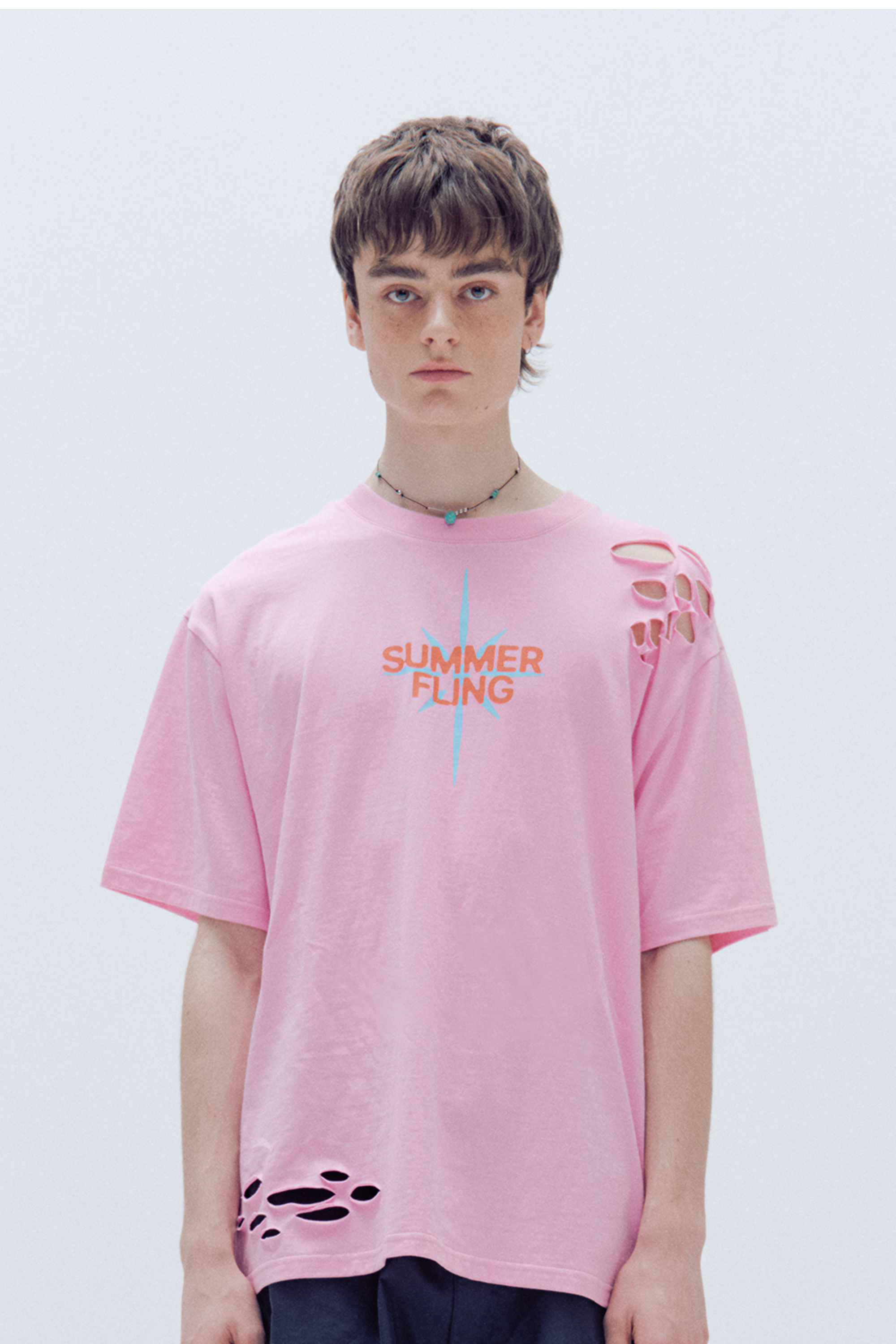 サマーフラッシング半袖Ｔシャツ_ユニセックス