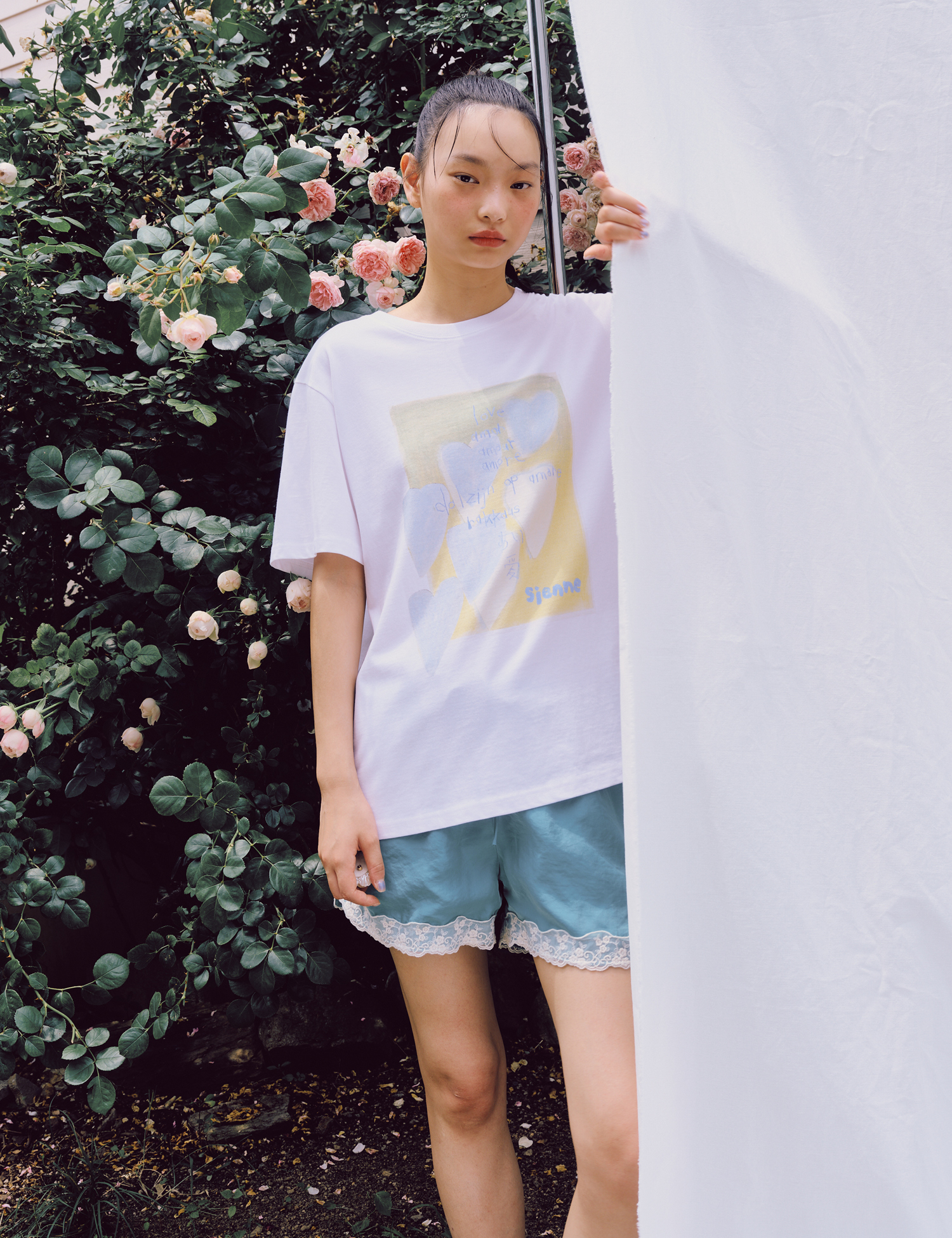 【SIENNE】 Essential T-shirt /追跡付 Sienne(シエンヌ) Tシャツ・カットソー(レディース) - 海外通販