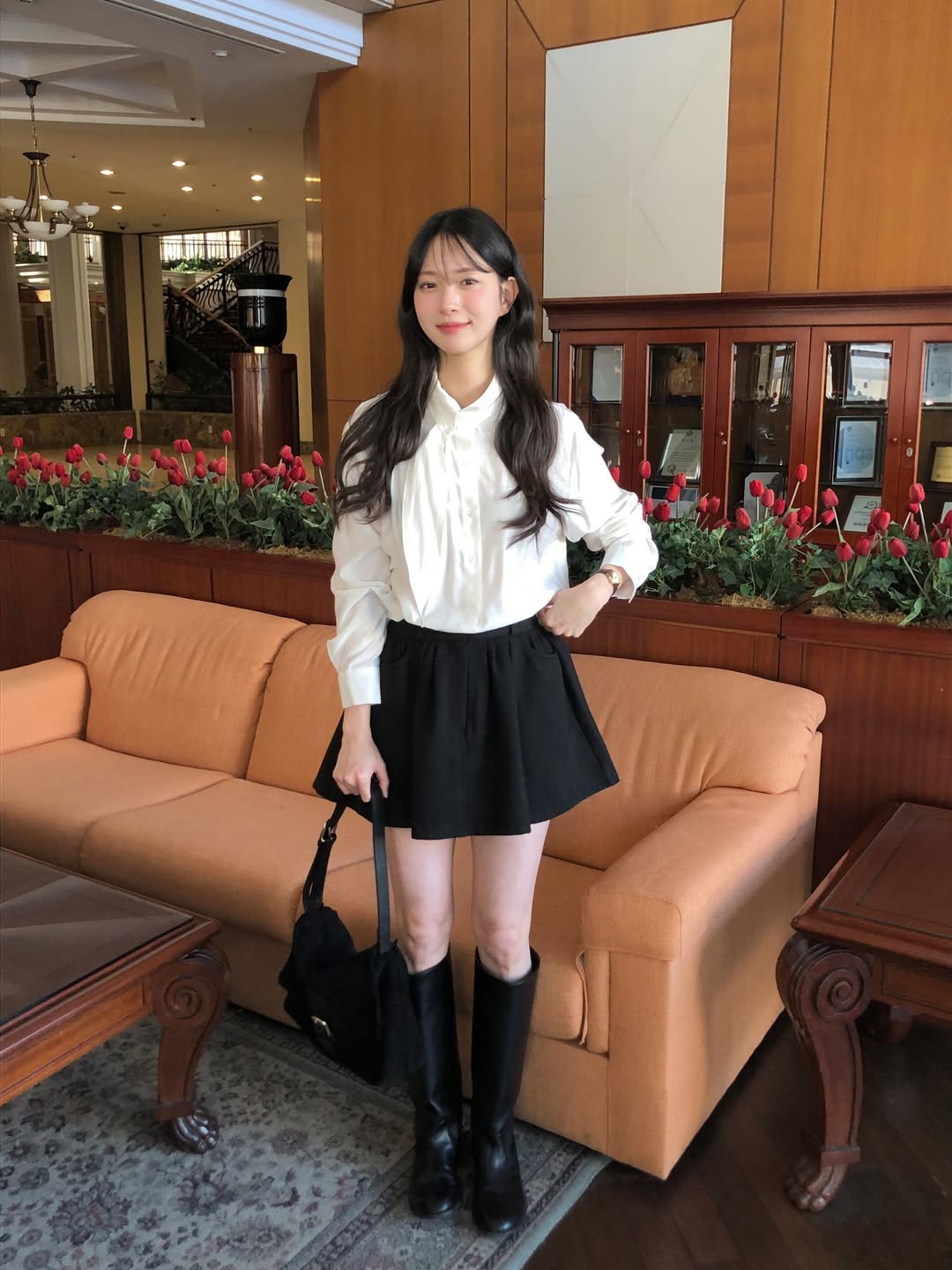 5 color)ボウタイブラウス | ファッション通販サイト NUGU