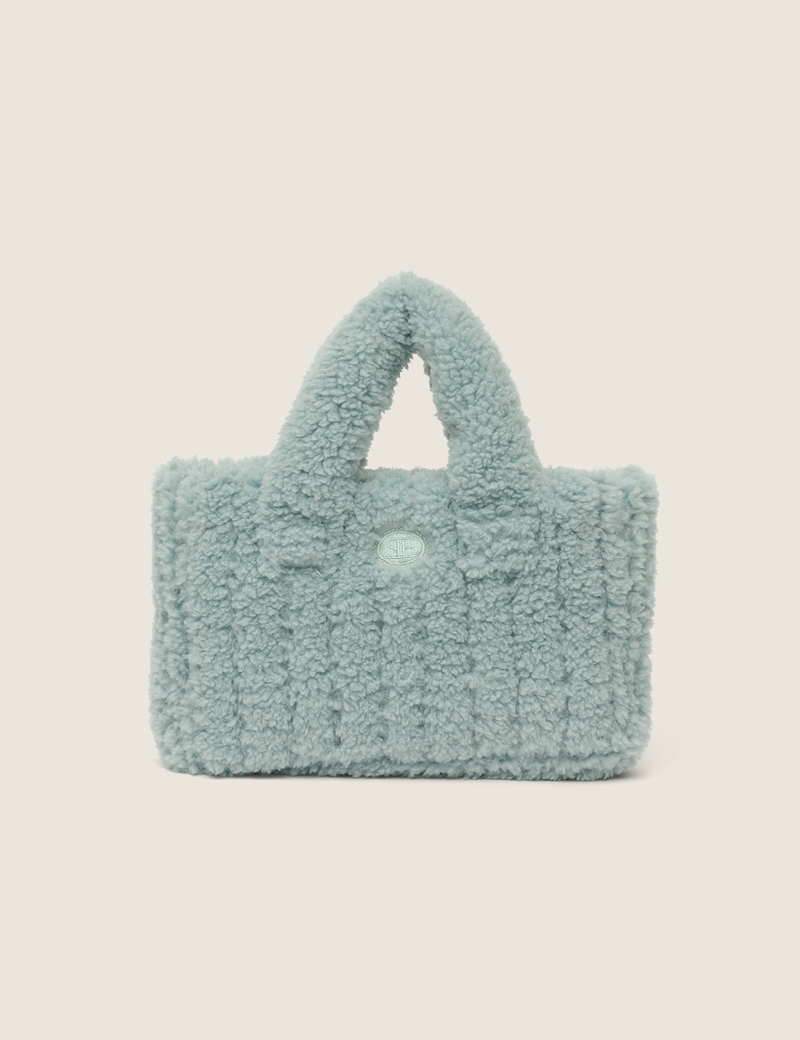 Shearing Bear Padding Bag (Blue) | ファッション通販サイト NUGU