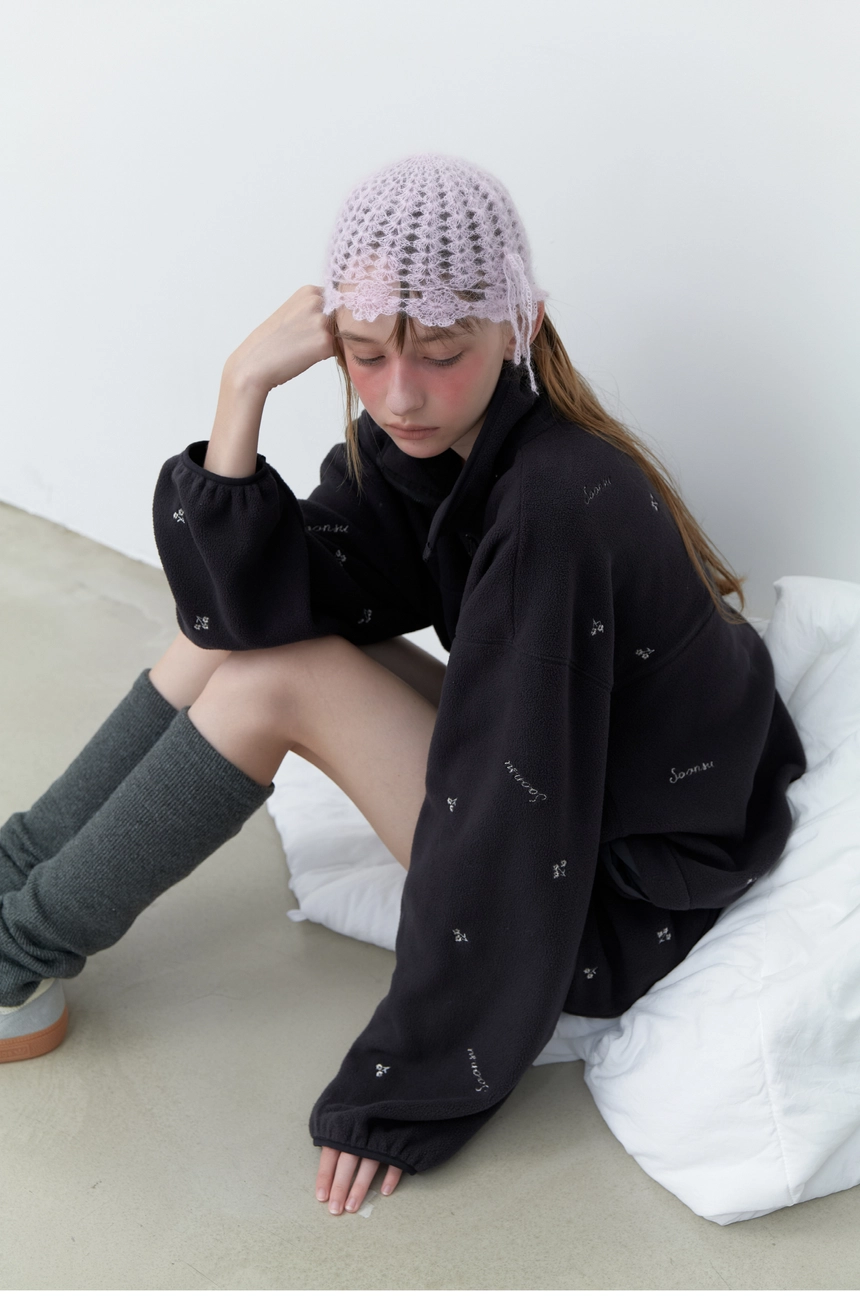 Silvery Fleece Anorak (Charcoal)15.jpg