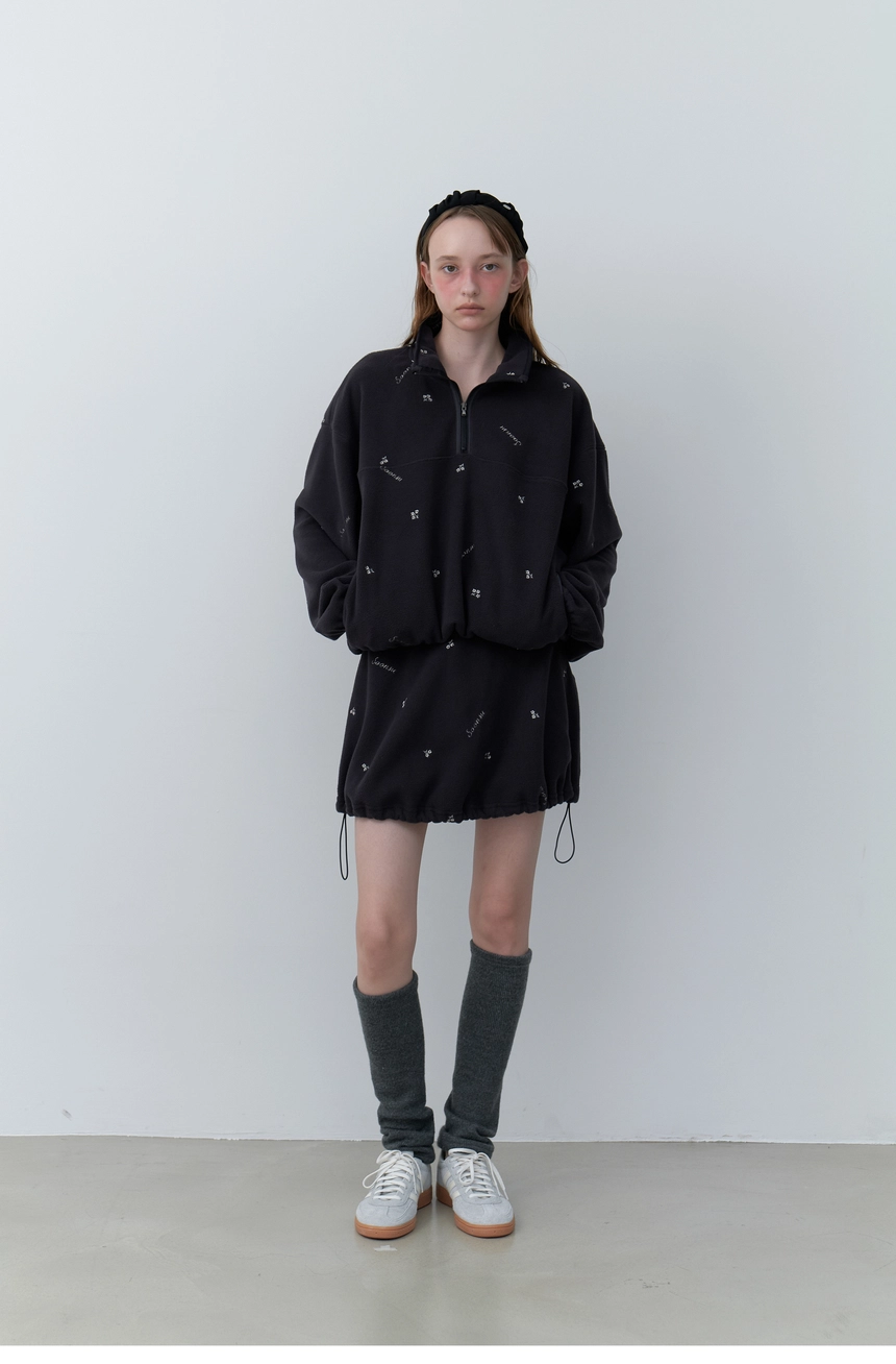 Silvery Fleece Anorak (Charcoal)2.jpg