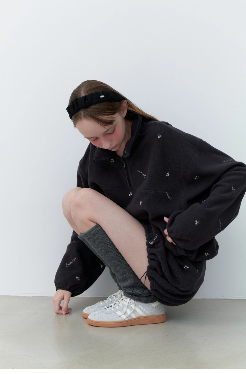 Silvery Fleece Anorak (Charcoal)4.jpg