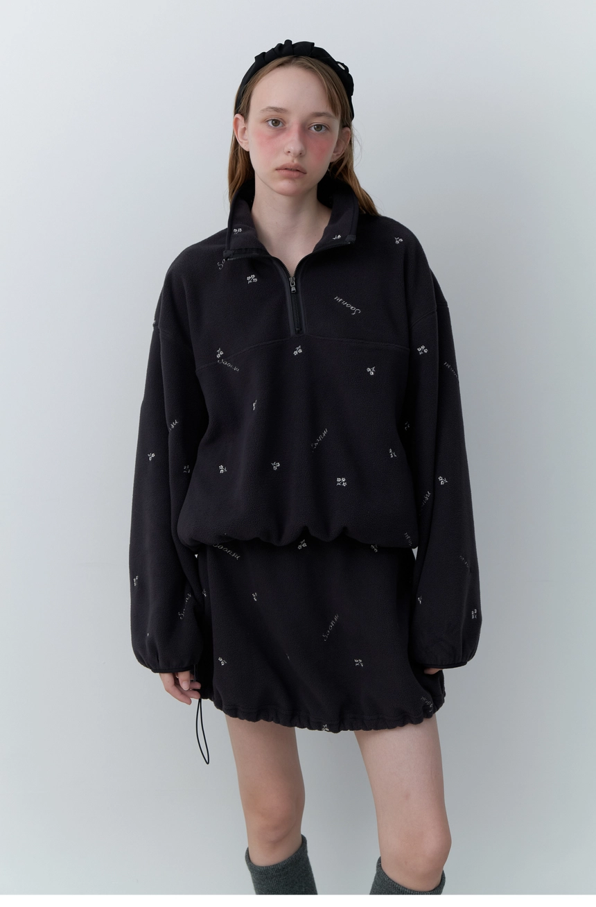 Silvery Fleece Anorak (Charcoal)7.jpg