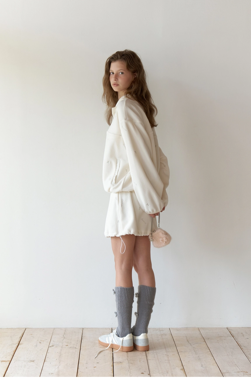 Silvery Fleece Anorak (Cream)8.jpg