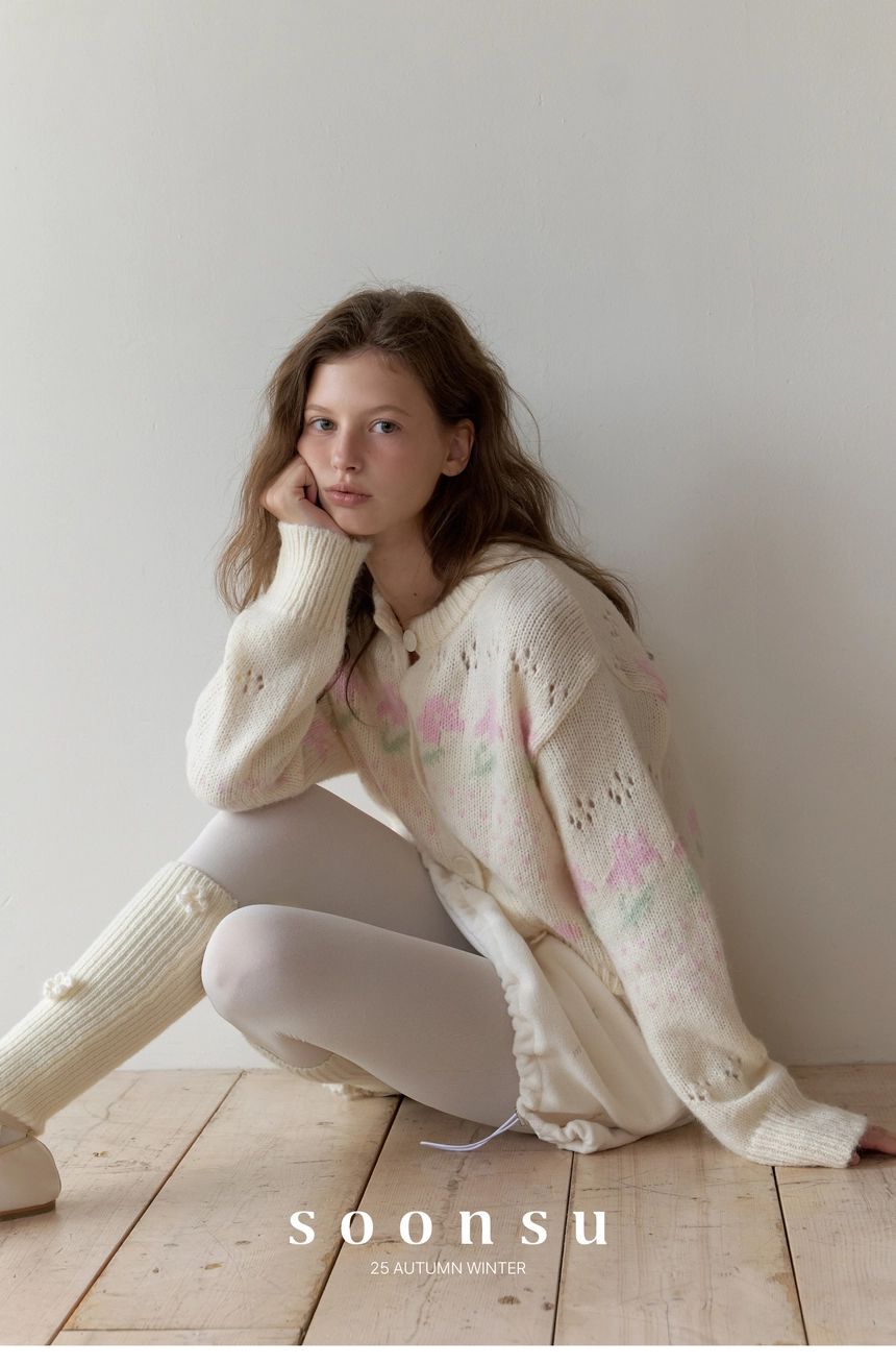 Silvery Fleece Skirt (Cream).jpg