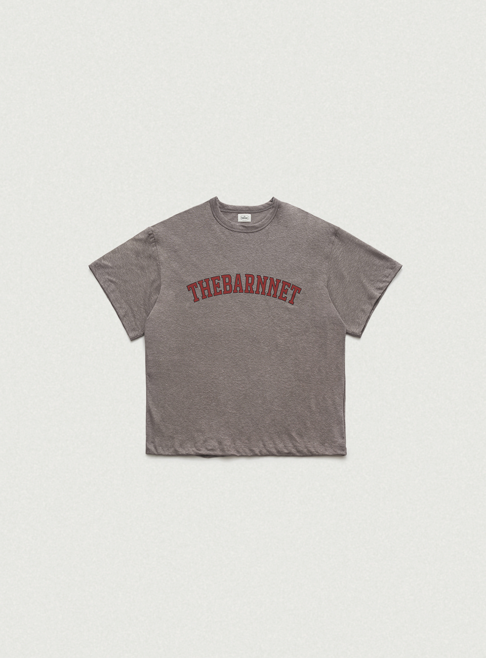 [nugu限定商品] Standard Logo T-Shirt_Grey