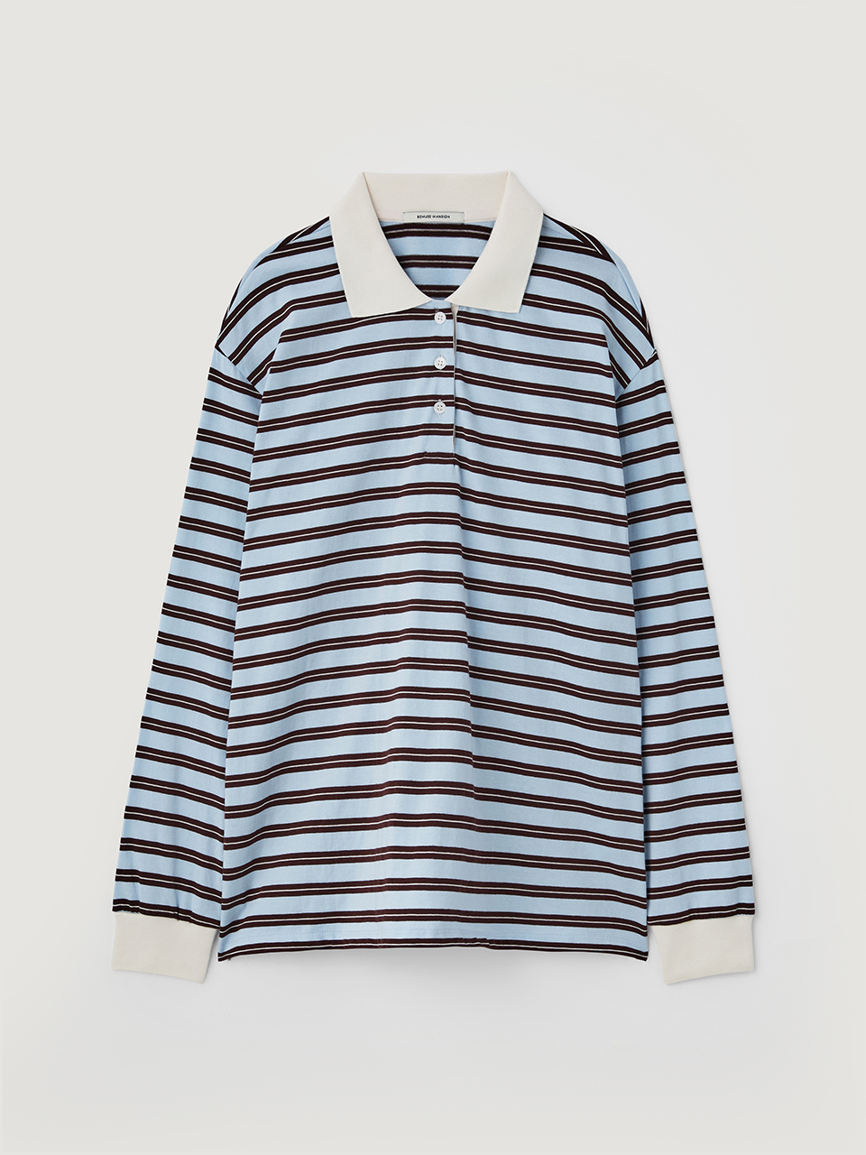 Stripe rugby t-shirt - Blue | ファッション通販サイト NUGU
