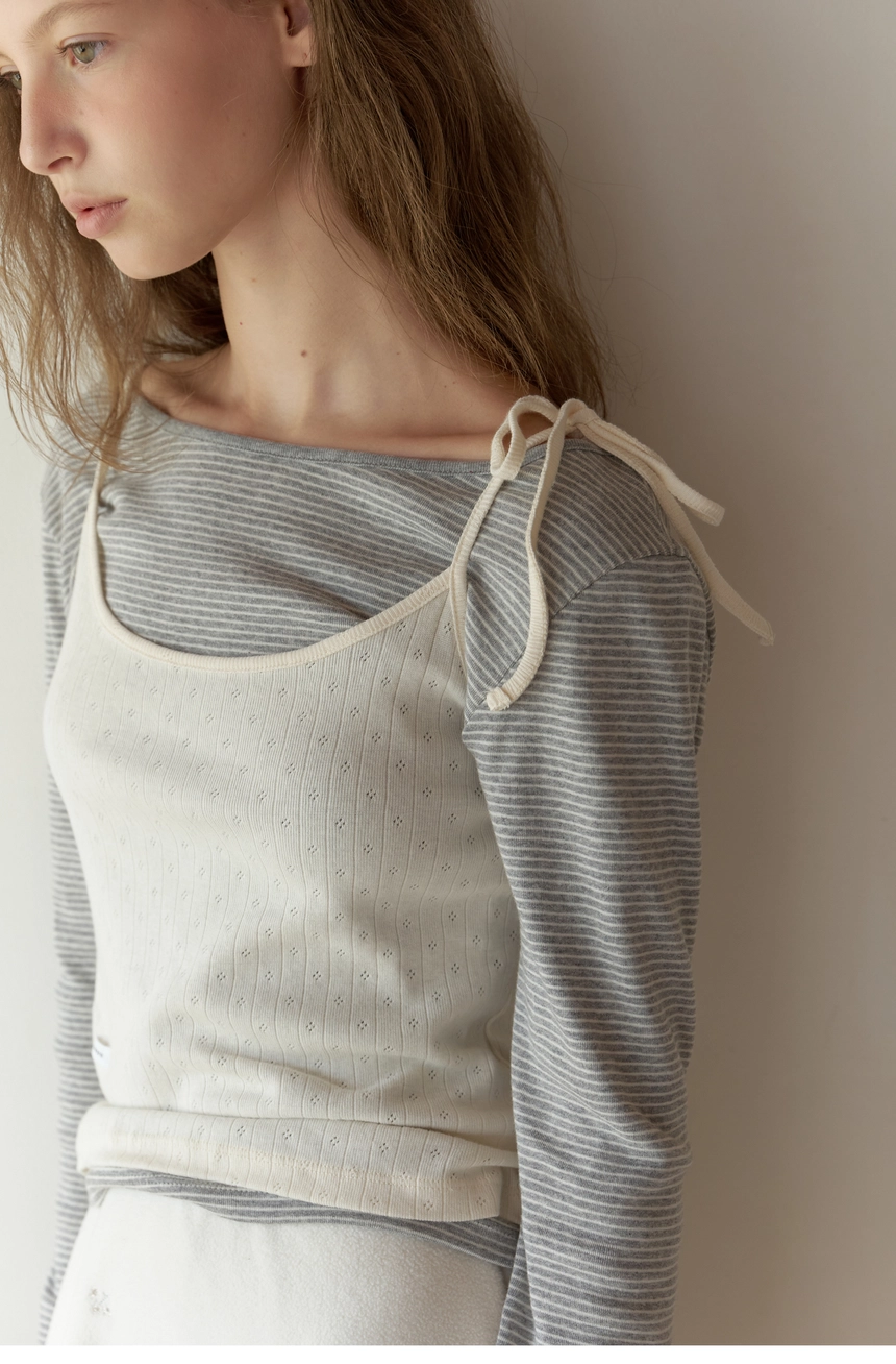 Stripy Tee (Melange Grey)8.jpg