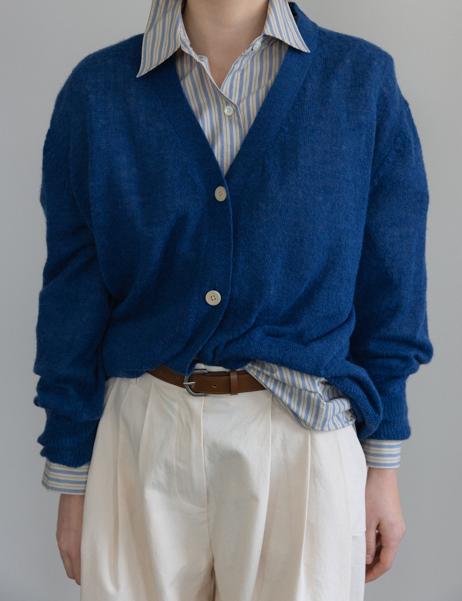 Suede Leather Belt (Espresso)