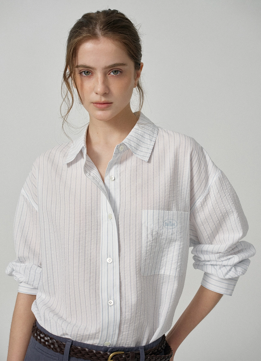 Sui Stripe Pocket Shirt_White_12.jpg