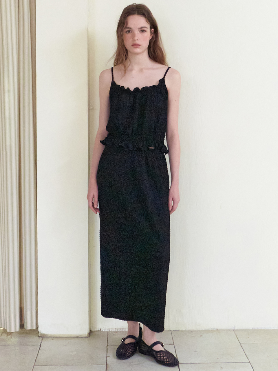 Textured Embo Set, Black