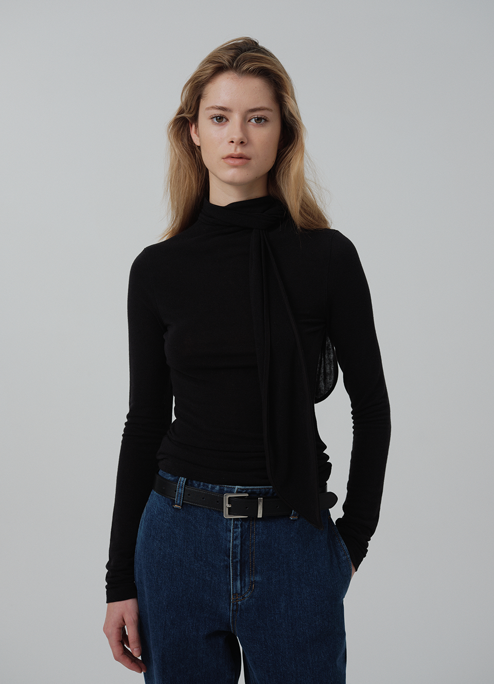 Noue Tie T-shirt_Black