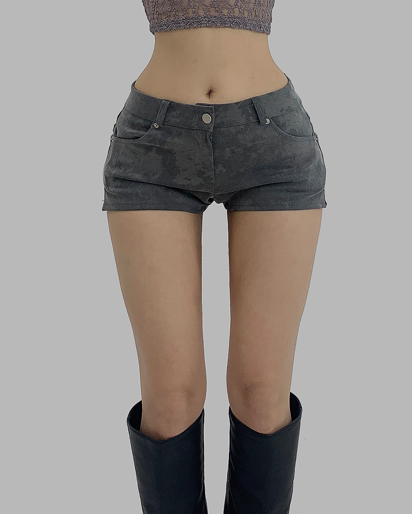 Sly low rise jeans ショートパンツ　スライ　ローライズ 新品タグ付 【SLY/スライ/SLY JEANS】デニムショートパンツ/サイズ0