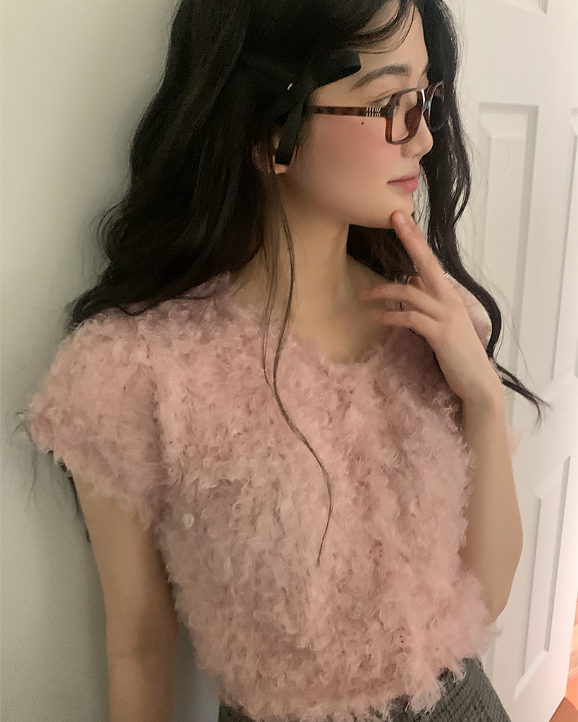 四角ヴィンテージ太いフレームメガネ