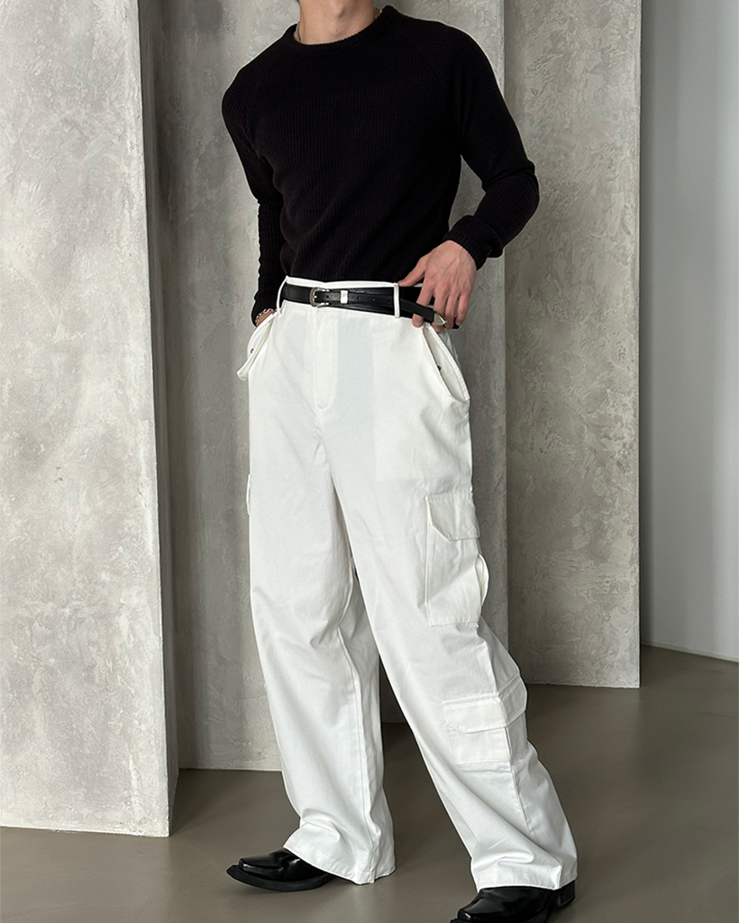 Golgi slim muscle knit t-shirts(4color) | ファッション通販