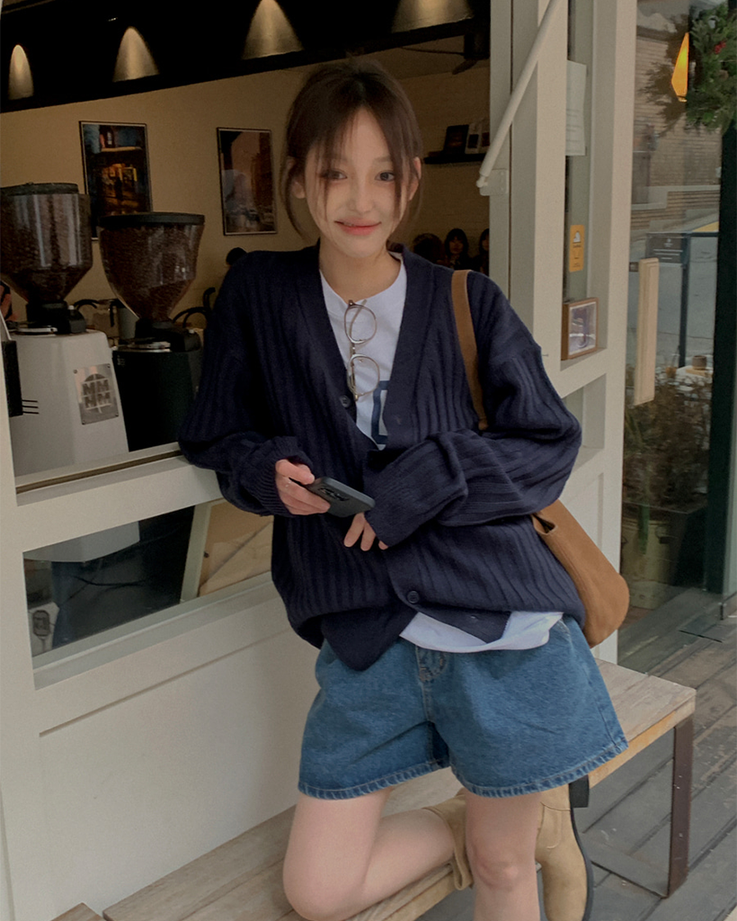 デニムショートパンツ