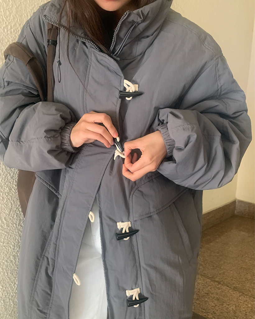 ダッフルロングダックダウンジャケット | ファッション通販