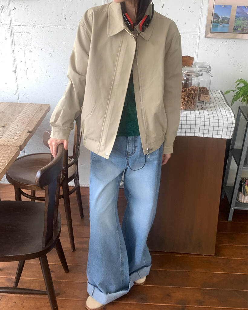 スリットワイドデニムパンツ | ファッション通販サイト NUGU