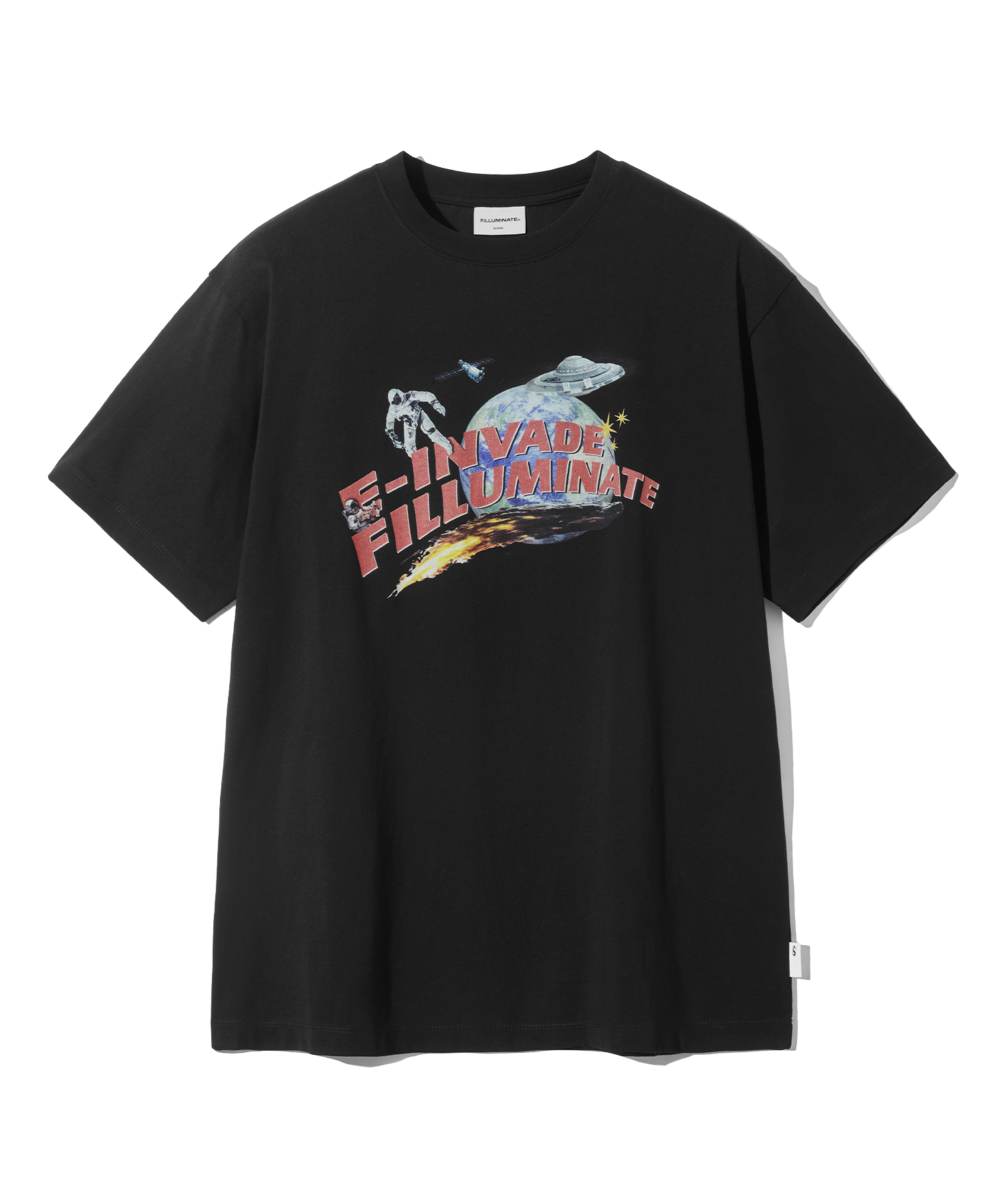 Tシャツ・カットソー [FILLUMINATE] Space Graphic T-Shirt Space Graphic T-Shirt-Black | ファッション通販サイト NUGU