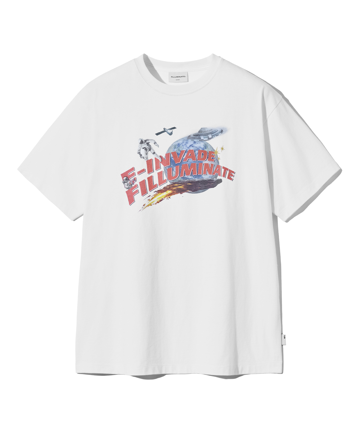 F.ILLUMINATEのGalaxy Symbol Logo T-Shirt 全2色 F.ILLUMINATEのGalaxy Symbol Logo T-Shirt 全2色 (F.ILLUMINATE