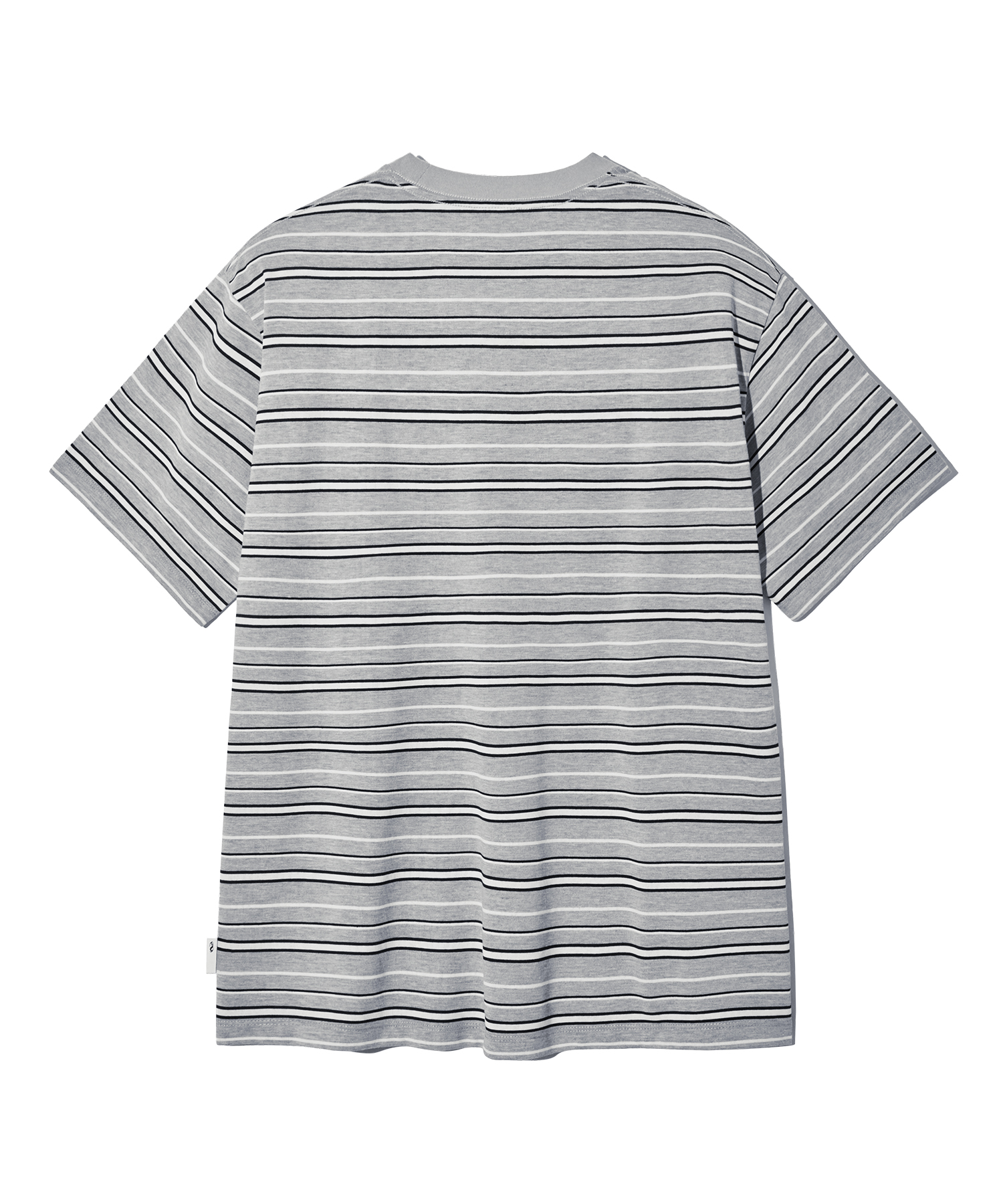 miiページ　lig. グレー Monoline Stripe T-shirt - Grey | ファッション通販サイト NUGU