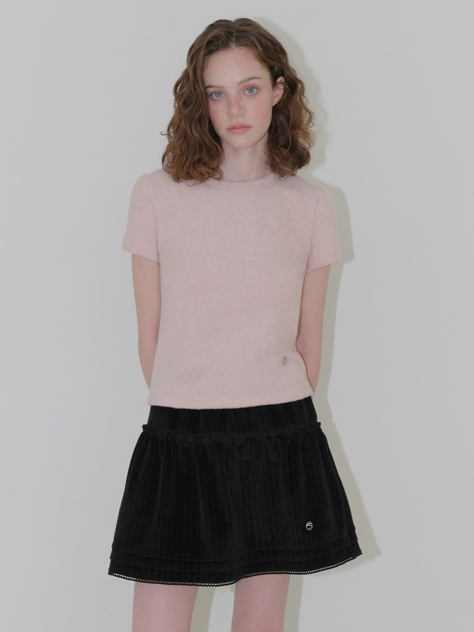 Cozy Puff T-Shirt, Pink
