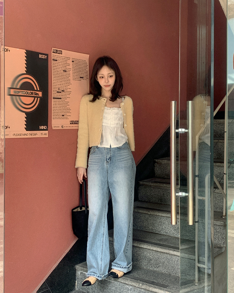 【最終価格】BOWWOW ヒッコリーデニムパンツ TAKUYA∞着用 ビッグポケットワイドローデニムパンツ | ファッション通販