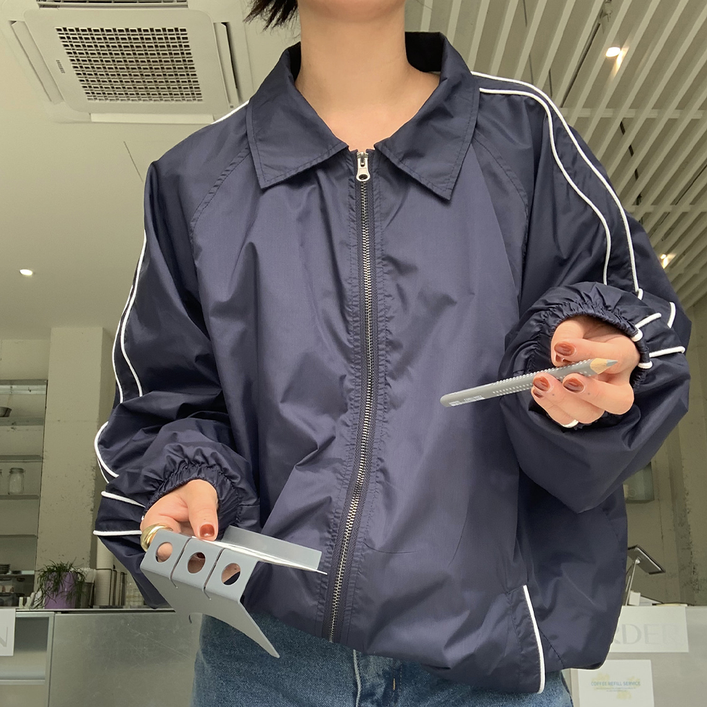 クリード パイピング ウィンドブレーカー(4colors