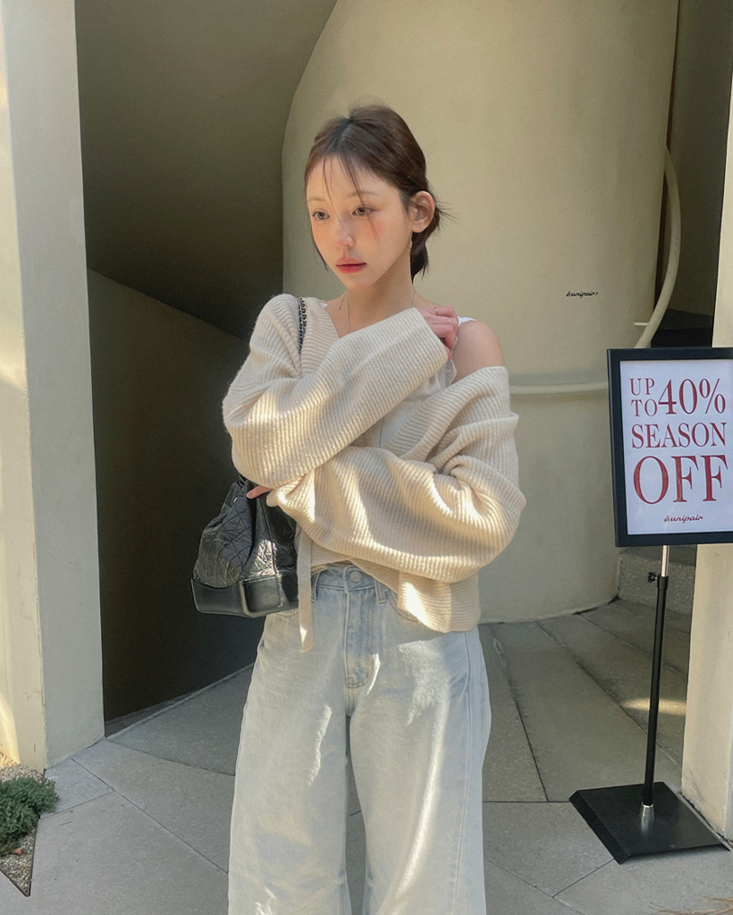 ラップニットカーディガン | ファッション通販サイト NUGU