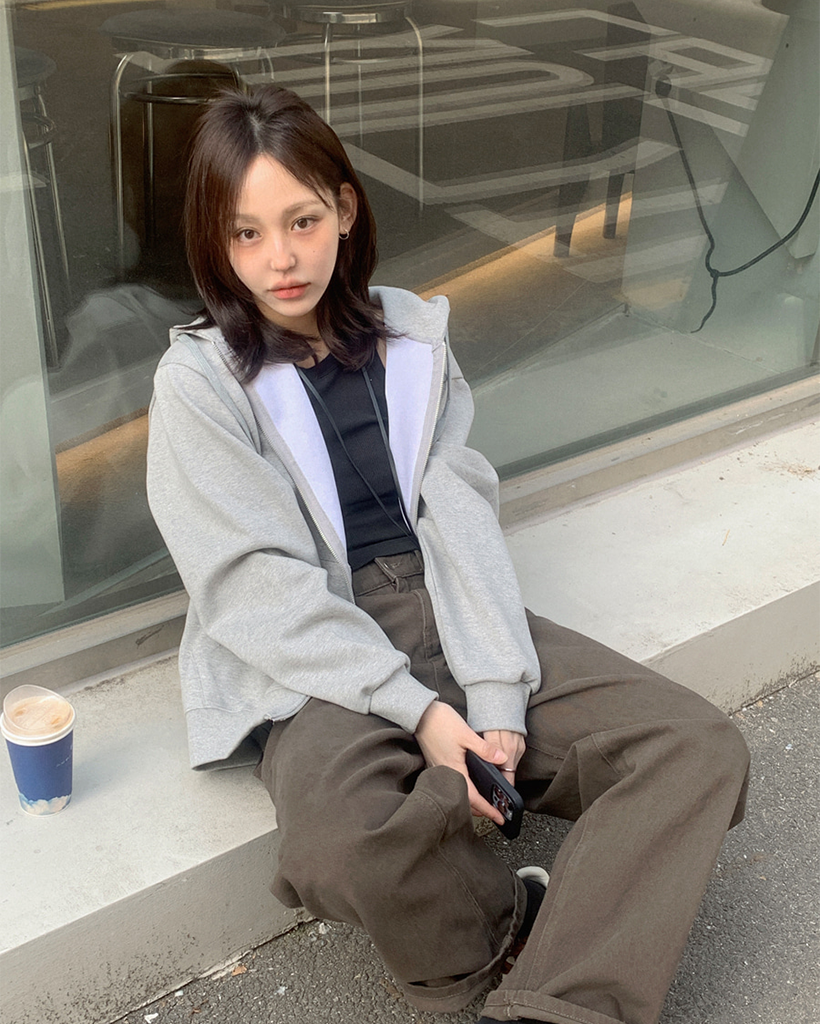 2WAYジップアップパーカー | ファッション通販サイト NUGU