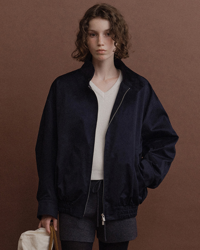 Taf Oversized Blouson (Navy) | ファッション通販サイト NUGU