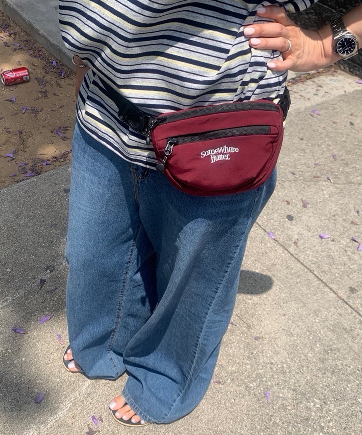 Tebby Waist Bag - Grape