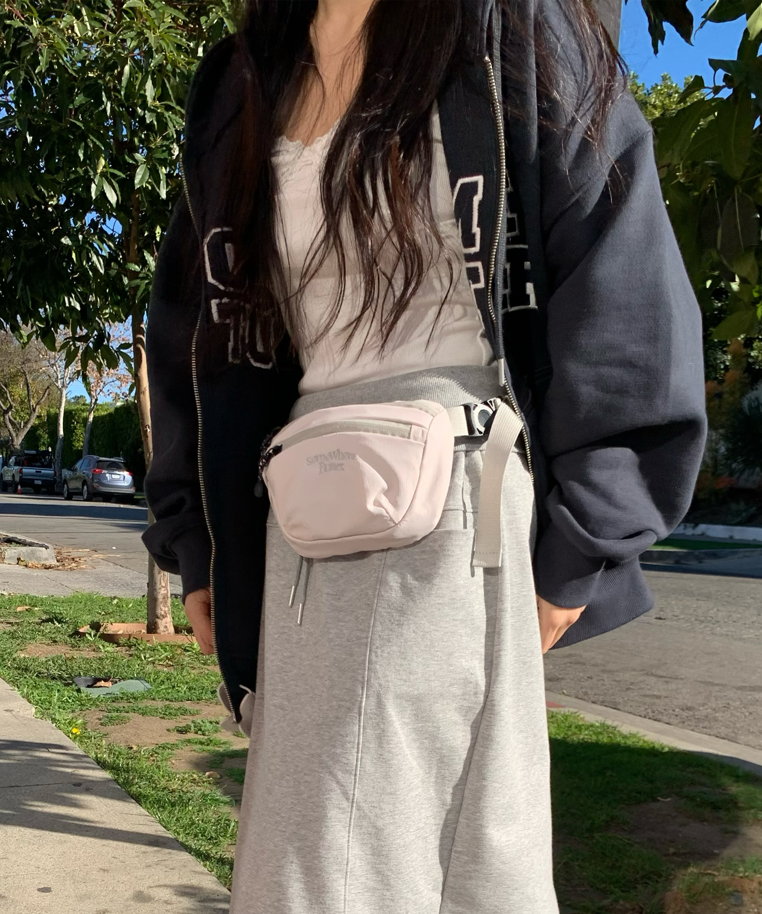 Tebby Waist Bag - Light Pink