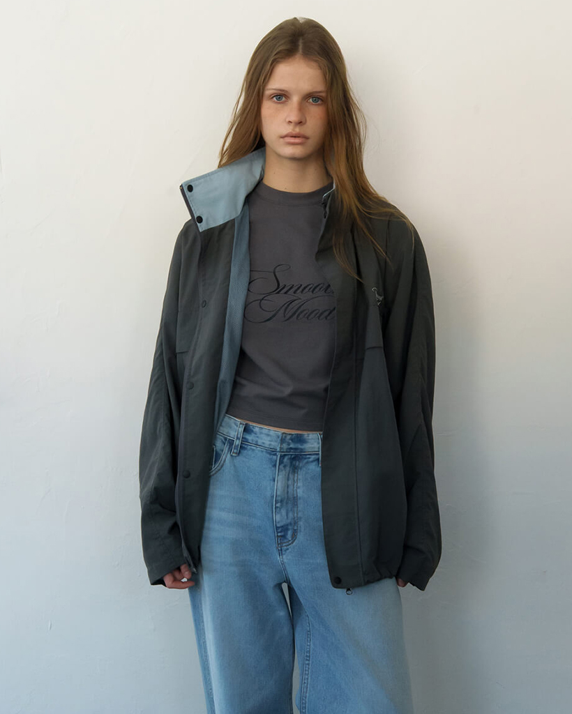 Tekapo Windbreaker Gray | ファッション通販サイト NUGU