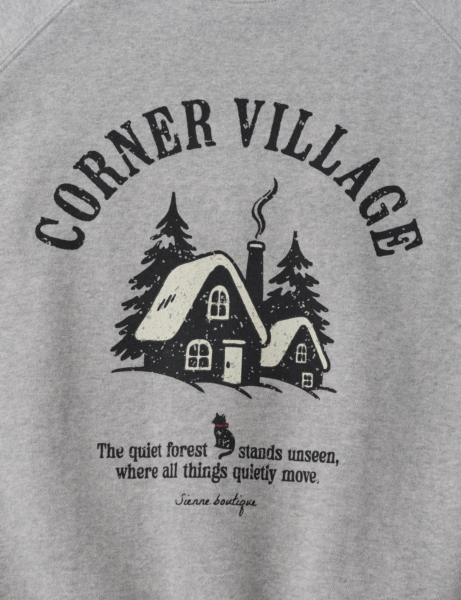 The Corner Sweatshirt (Melange Gray) | ファッション通販