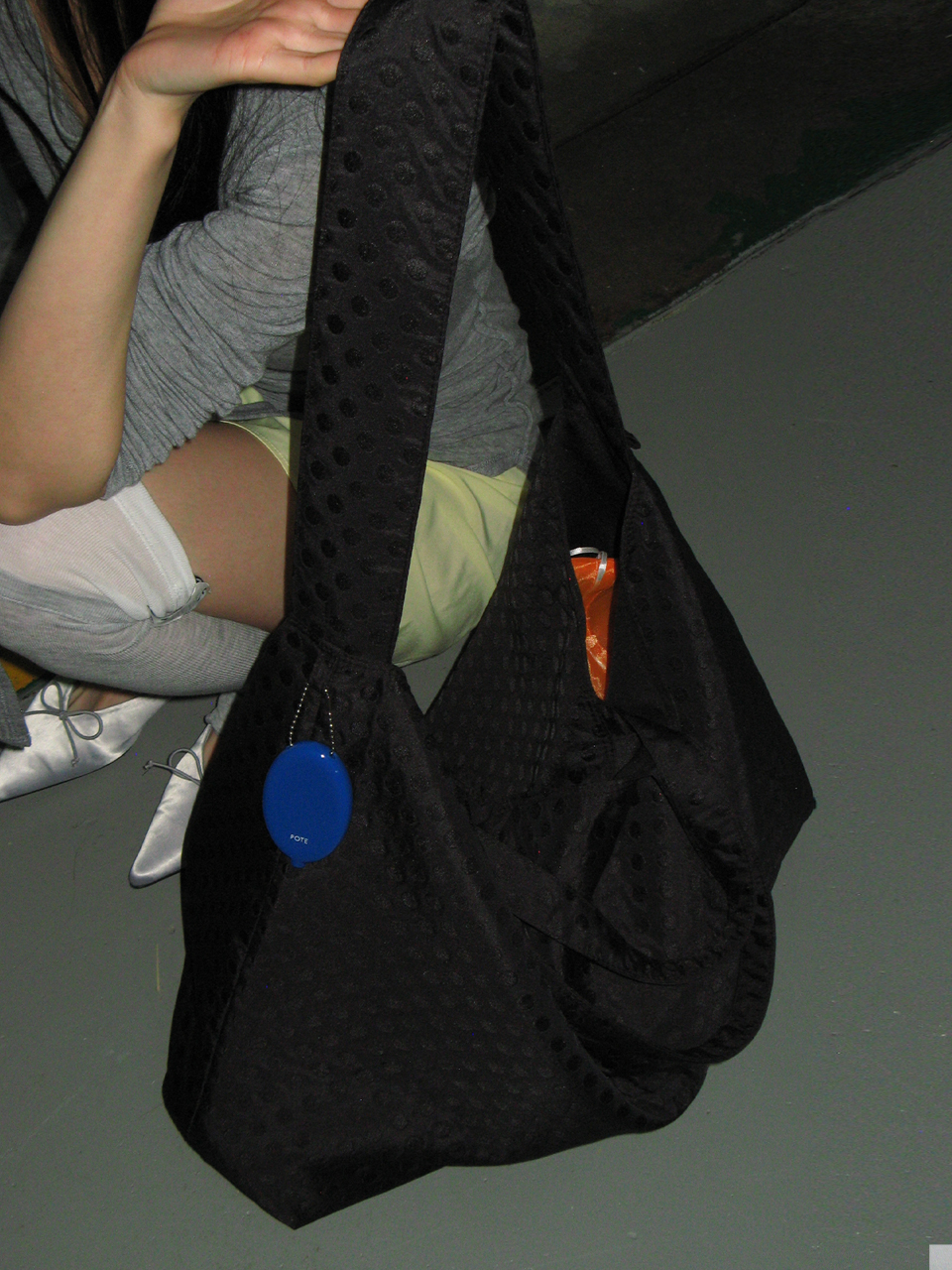 0015 3-Way Cross Bag_Dot Black