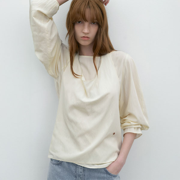 (BL-4389)HALTER NECK LAYERED TOP SET S