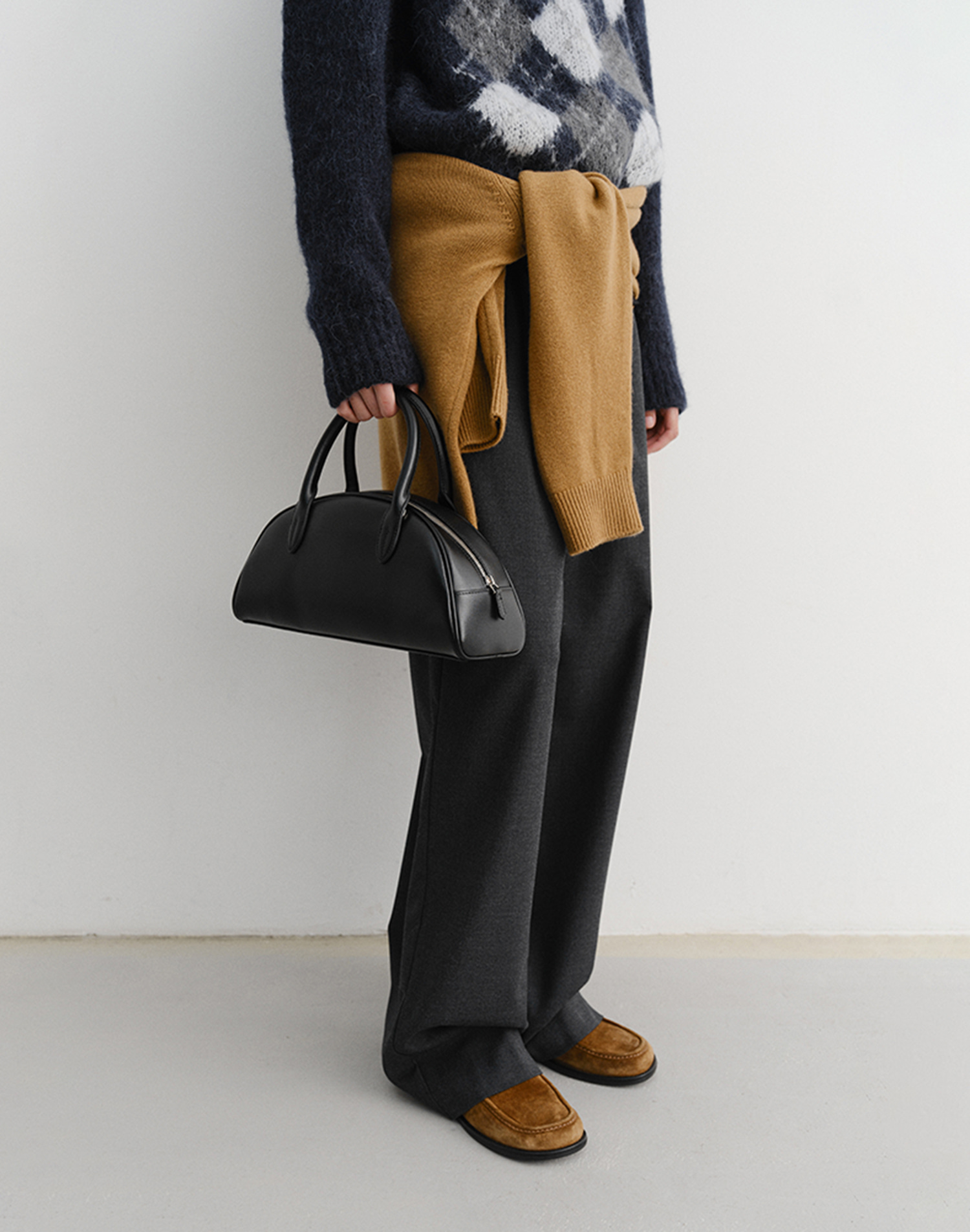 CLASSIC BOWLING BAG BLACK_UDBA5F203BK