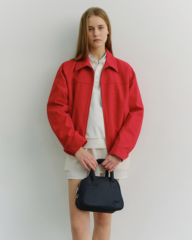 NYLON BOSTON TOTE BAG NAVY_UDBA6E212N2