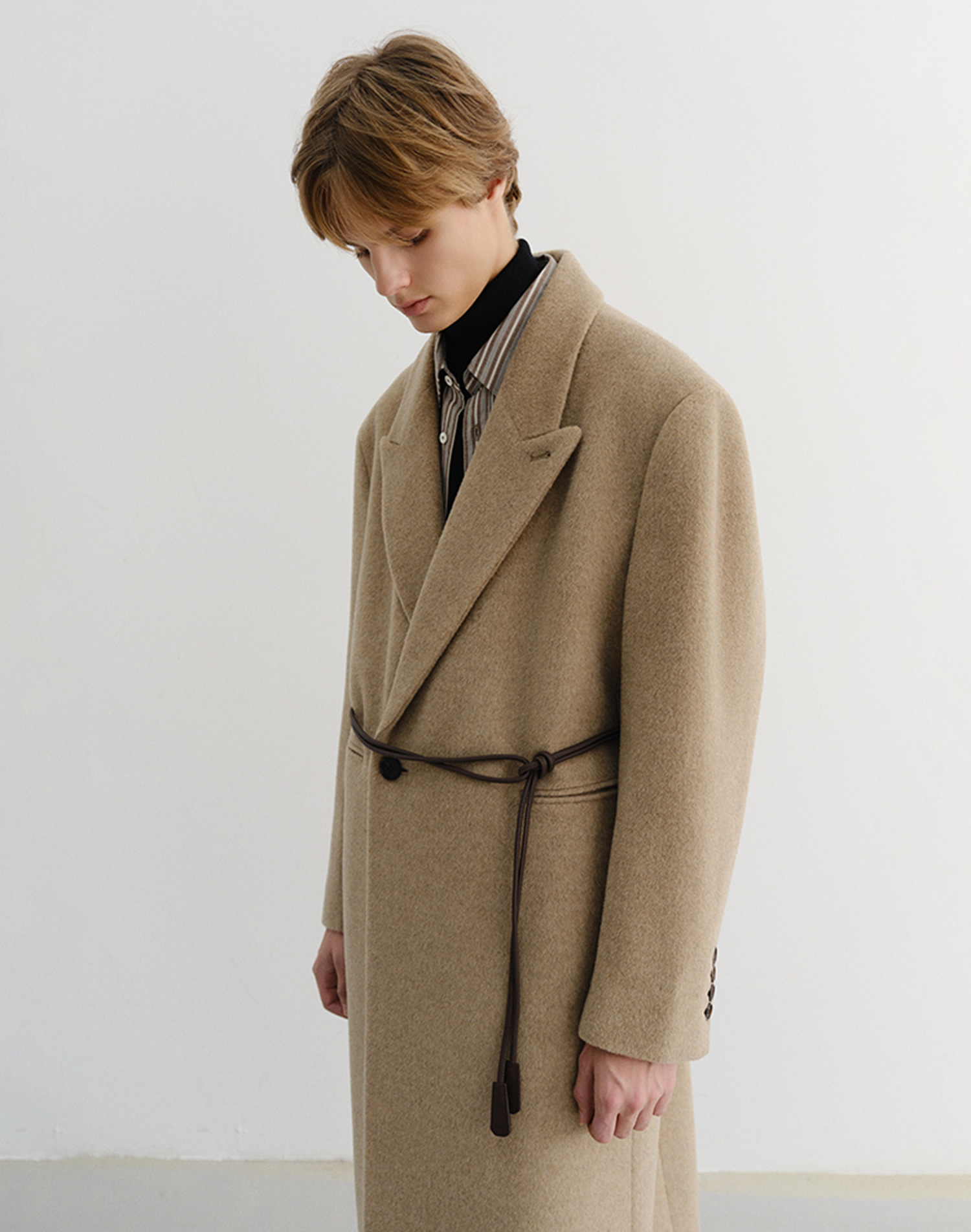 STRING BELT ESPRESSO_M_UDBE5F209W2