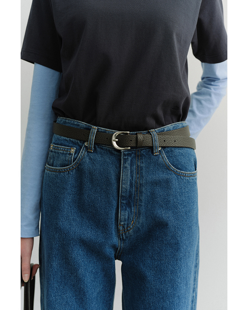 D-BUCKLE CLASSIC BELT ESPRESSO_UDBE6E204W2