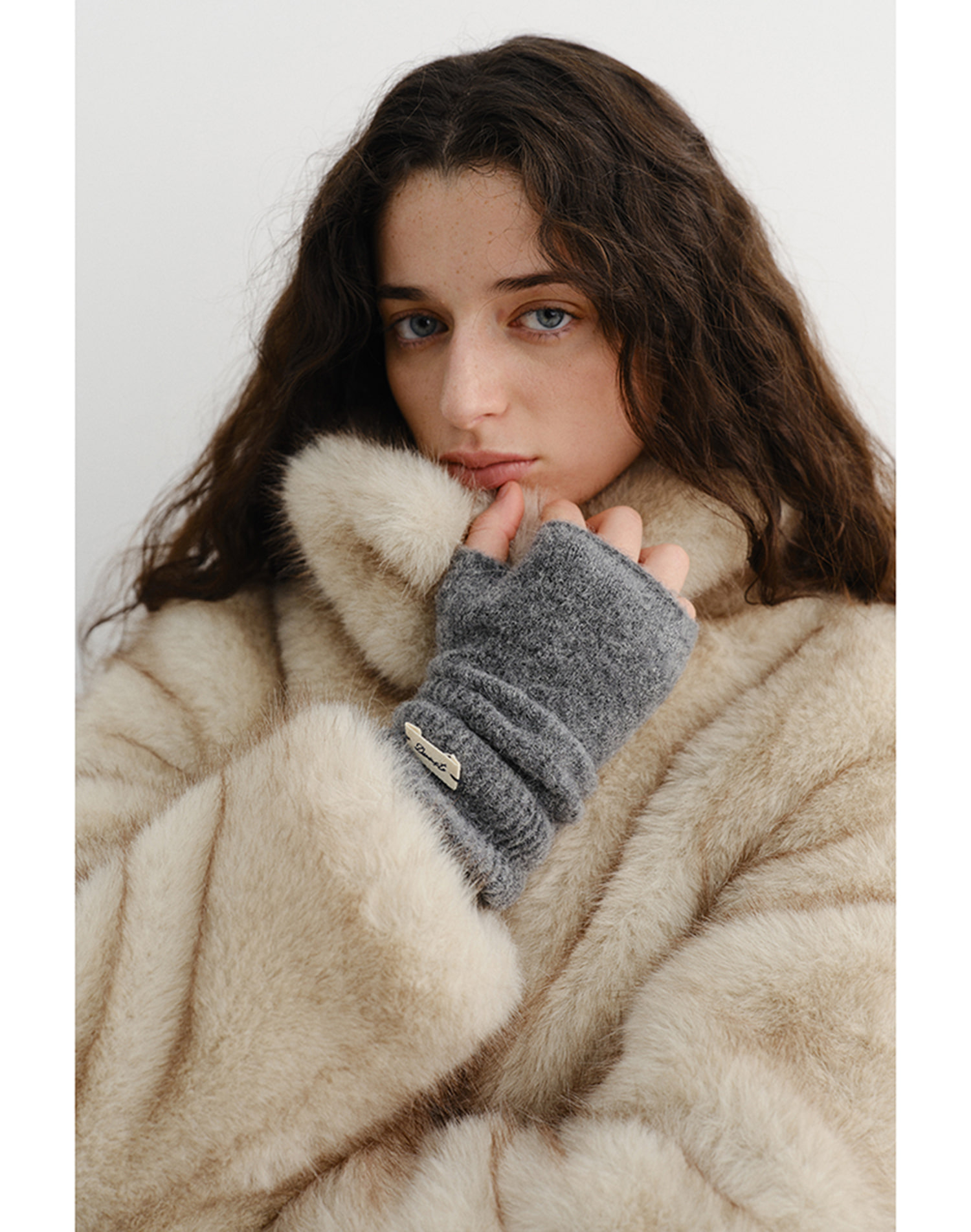 ALPACA HAND WARMER CHARCOAL GREY_UDGL5F102CG